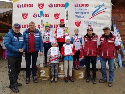 Zwycięzcy sobotnich zawodów Lotos Cup Kids 2020 Wisła